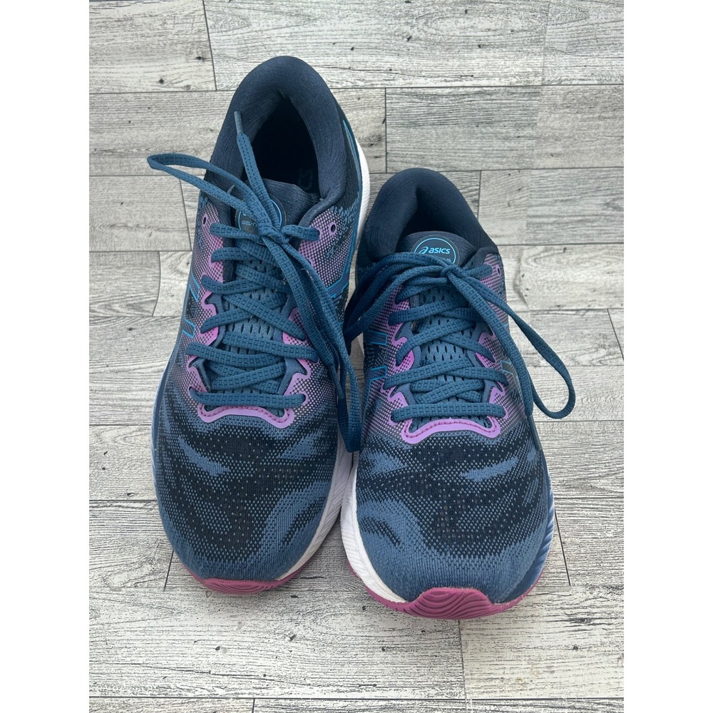 ASICS‎ Gel-Nimbus 23 Women Running Shoes Mako Blue Aquarium 1012A885 Size 9.5